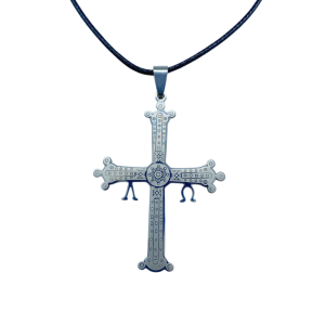 Colgante acero Cruz de Asturias (ref CO010112)