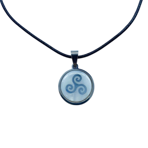 Colgante nácar Triskel  (ref CO030103)