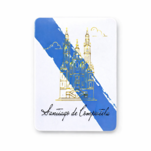 Imán Catedral Bandera Galicia (ref IM020207)