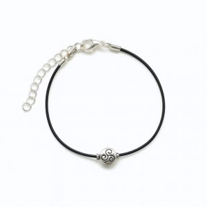 Pulsera Hilo Cuero Triskel (ref PU110102)