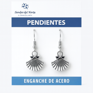 Pendientes Concha de Santiago (ref PE010112)