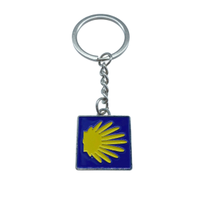 Llavero metal esmaltado Concha (ref LL030110)