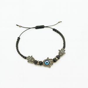 Pulsera Macrame Ojo Turco (ref PU090413)
