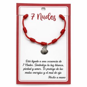 Pulsera 7 Nudos Concha (ref PU090502)