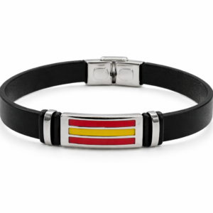 Pulsera Cuero Acero España (ref PU090909)