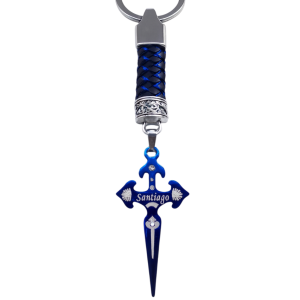 Llavero Cruz de Santiago Tornasolada (ref LL020109)
