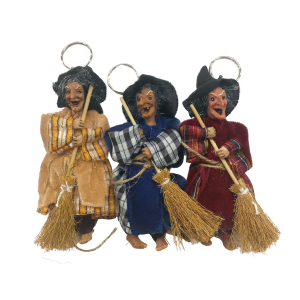 Llavero trapo Bruja de la Suerte (ref LL050108)