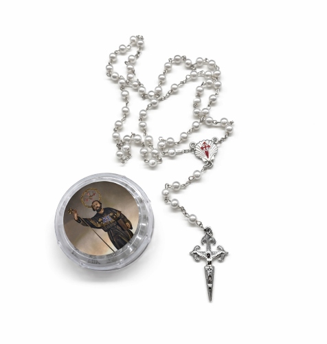 Rosario Perlas blancas peq (ref RO080113) - Imagen 2