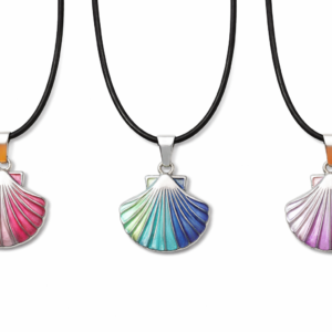 Colgante Acero Concha Surtidos (ref CO010124)