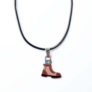 Colgante Acero Bota (ref CO010122)