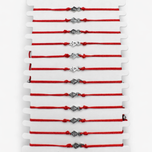 Pulsera Macramé La Santina Roja (ref PU090437)