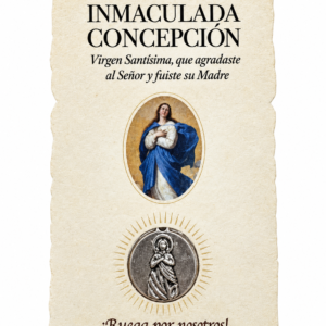 Estampita Inmaculada Concepción (ref ES010102)