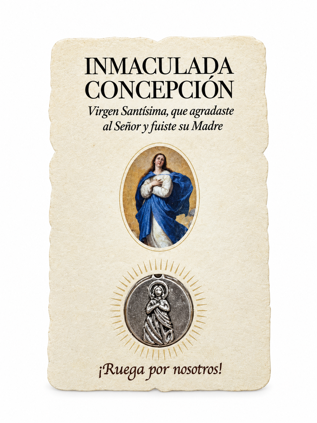 Estampita Inmaculada Concepción (ref ES010102)